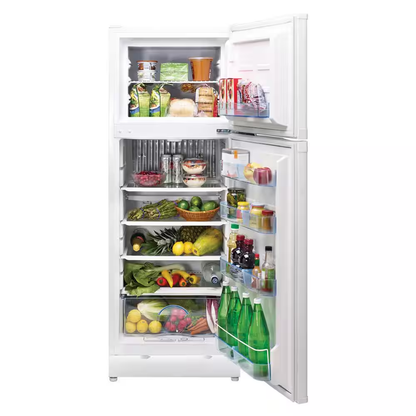 Off-Grid 24 In. 8 Cu. Ft. Propane Top Freezer Refrigerator in White