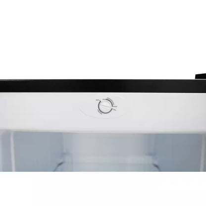 20 In. Convertible Refrigerator/Freezer Manual Defrost 4.2 Cu. Ft. in Silver