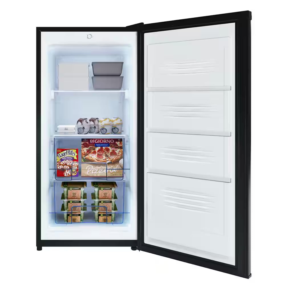 20 In. Convertible Refrigerator/Freezer Manual Defrost 4.2 Cu. Ft. in Silver