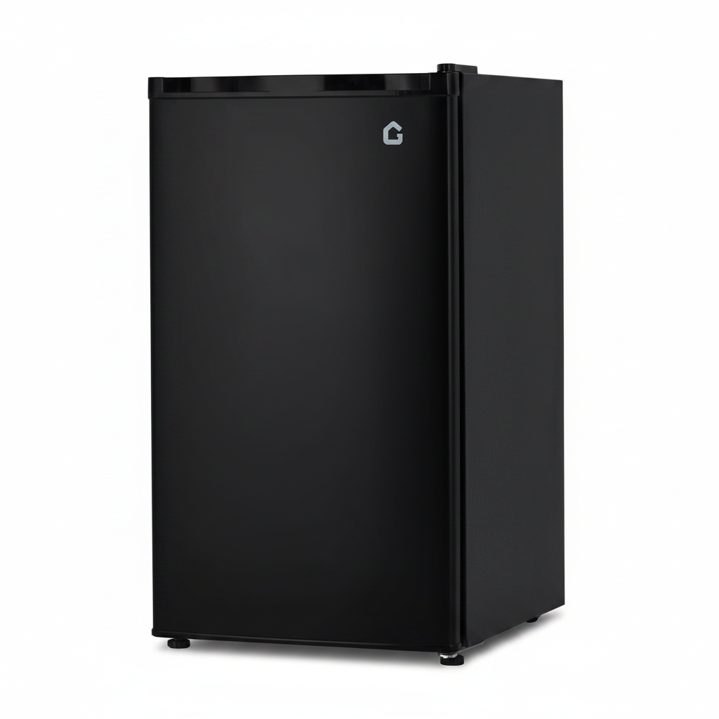 3.2 Cu.Ft Energy-Efficient Compact Refrigerator with Freezer, Quiet Adjustable Thermostat Removable Shelf Reversible Door, College Dorm Mini Fridge Perfect for Dorm, Apartment, Office, Bedroom