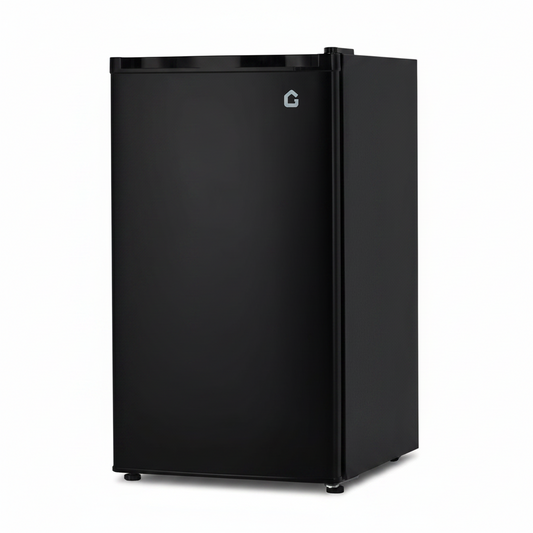 3.2 Cu.Ft Energy-Efficient Compact Refrigerator with Freezer, Quiet Adjustable Thermostat Removable Shelf Reversible Door, College Dorm Mini Fridge Perfect for Dorm, Apartment, Office, Bedroom