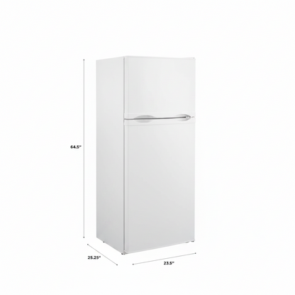 Off-Grid 24 In. 8 Cu. Ft. Propane Top Freezer Refrigerator in White