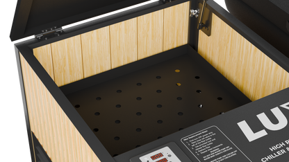 RevX X Tub Cold Plunge + LUX 1.5HP Chiller | Deepest Acrylic Tub on the Market